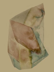 Abstracte aquarellagen door Gemma Bardot
