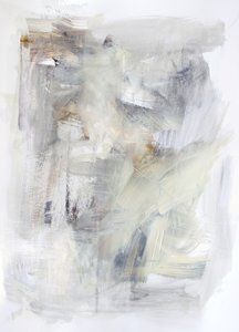 Zacht, neutraal, abstract door Gemma Bardot