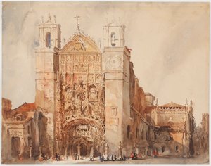 Kerk van Sint-Paulus, Valladolid door Genaro Pérez Villaamil