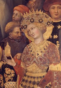 Aanbidding van de wijzen (detail)