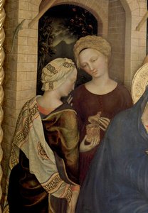 Aanbidding der Wijzen (detail) door Gentile da Fabriano