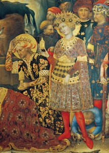Aanbidding der Wijzen (detail)