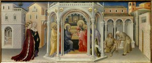 Presentatie in de tempel door Gentile da Fabriano
