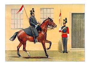 De 16e Queens Lancers door Geoffrey Douglas Giles