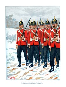 De 69e Durham Light Infantry door Geoffrey Douglas Giles