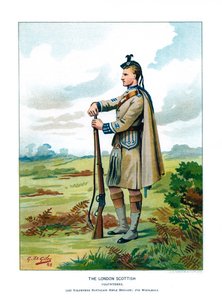 The London Scottish, c1890