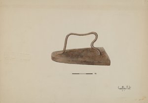 Strijkijzer door Geoffrey Holt
