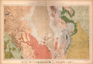 Geologische en geografische atlas van Colorado en delen van aangrenzend gebied door Geological And Geographical Survey Of The Territories