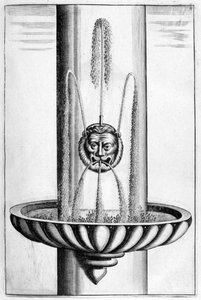 Ontwerp voor sierfontein, 1664