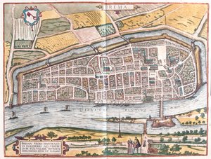 Bremen, Duitsland - in 