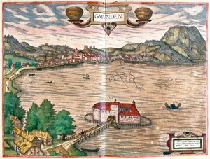 Gmunden, Oostenrijk - in 