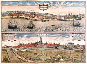 Helsingor (Helsimor - Hamlet), Denemarken - in 