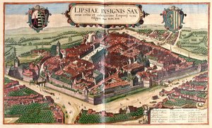 Leipzig (Lipsia), Duitsland - in 