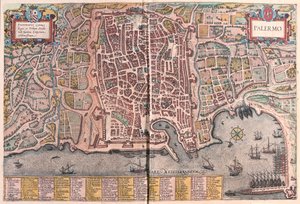 Palermo, Italië - in 