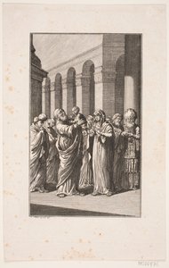 De Presentatie in de Tempel door Georg Christian Schule