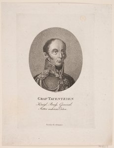 Graf Tauentzien door Georg Christian Schule