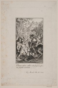 Illustratie voor Virgils Aeneis door Georg Christian Schule