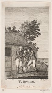 T. Bruun door Georg Christian Schule