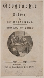 Titelblad met Vignet voor "Geographie voor Iedereen"