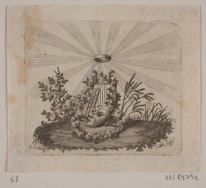 Vignet til J. H. Wessels "Samtlige skrifter" door Georg Christian Schule