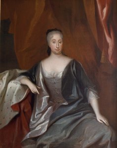 Christina Piper 1673-1752, Christinehof Kasteel, Tomelilla, Skane, Zweden door Georg Engelhard Schröder