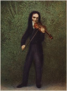 Portret van Niccolo Paganini