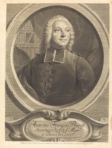 Antoine François Prévost door Georg Friedrich Schmidt