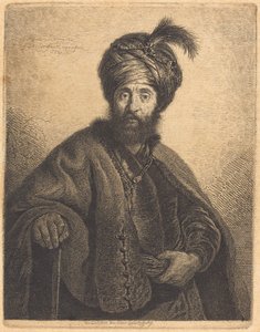 De Pers door Georg Friedrich Schmidt after Rembrandt van Rijn