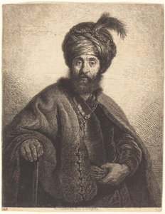 De Pers door Georg Friedrich Schmidt after Rembrandt van Rijn