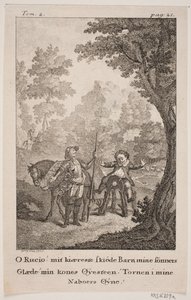 Illustratie bij Don Quichot door Georg Haas