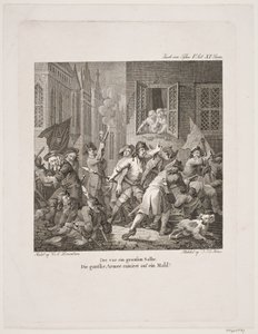 Illustratie voor Holbergs Komedies