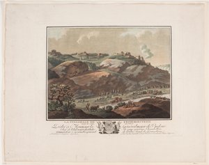 De citadel van Frideriksteen door Georg Haas