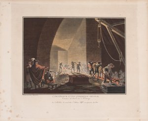 Het Interieur van een IJzergieterij door Georg Haas