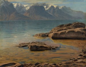 Meer van Genève bij Vevey richting Evian