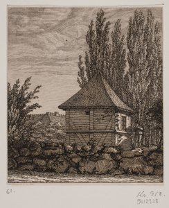 Bij de pastorie in Karrebæk door Georg Hoffmann