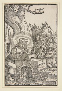 St. Lucas door Georg Lemberger