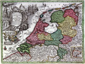 Kaart van Nederland