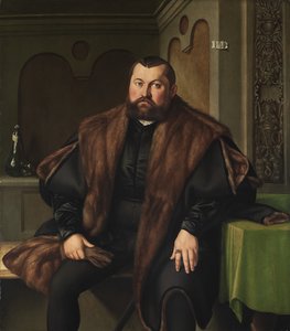 Portret van Sigismund Baldinger 1510-1558