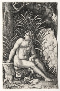 Procris, 1539 door Georg Pencz
