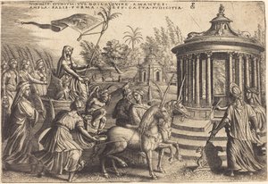 De Triomf van Kuisheid door Georg Pencz