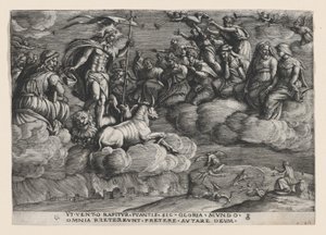 De triomf van de eeuwigheid op de dood, uit De triomf van Petrarca