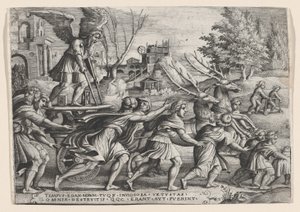 De Triomf van de Tijd op Roem, uit De Triomfen van Petrarca