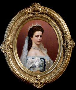 Buste van Elisabeth van Oostenrijk (bijnaam Sisi)