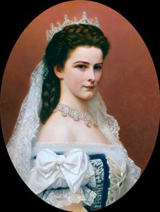 Portret van Keizerin Elisabeth van Oostenrijk (Sissi)