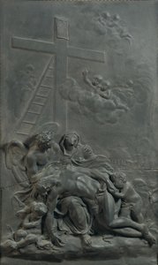 Rouw om Christus door Georg Raphael Donner