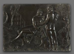 Venus en Adonis, midden 1700s