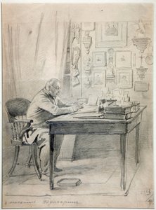 Portret van de auteur Faddei Bulgarin (1789-1859)