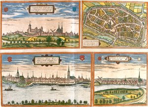 Kleef, Duisburg, Emmerich, Genappe, Duitsland, België