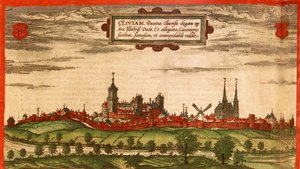 Kleve, Duitsland door Georg and Hogenberg Franz (1535 90) Braun