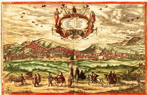 Spanje door Georg and Hogenberg Franz (1535 90) Braun
